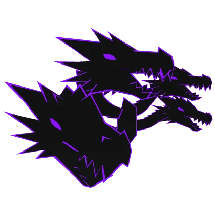 Purple Dragon Heads