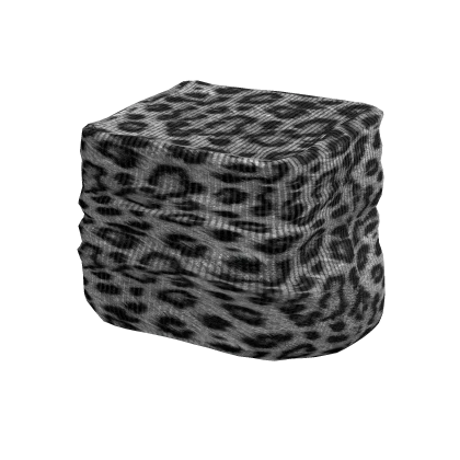 Grey Leopard Single Short Leg Warmer (Korblox)