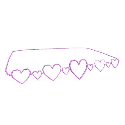 Y2K Pink Heart waist chain