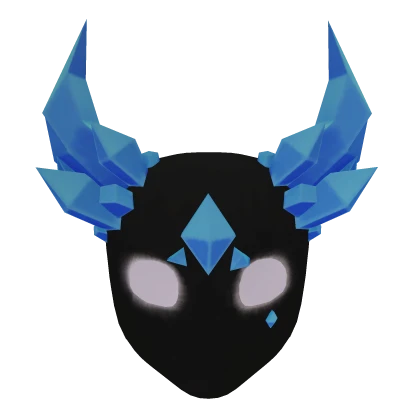 Glowing Mask Of Mystery Blue