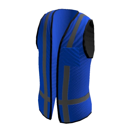 Blue Construction Vest