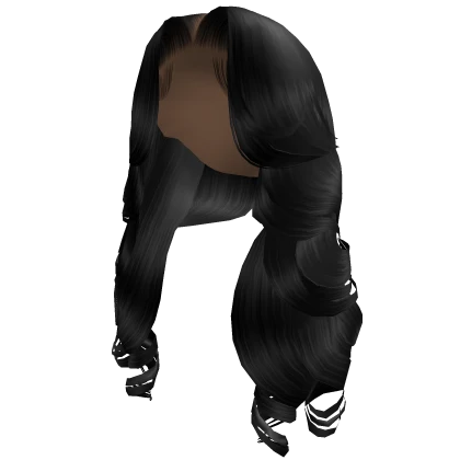 Blowout With Curtain Bangs [Black]