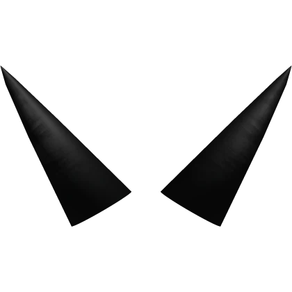 Spiky Black Horns