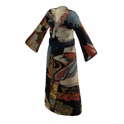 DRESSX Portrait Kimono