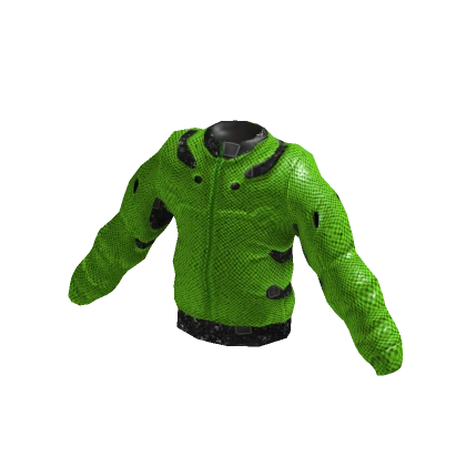 Green Snake Shell Bomber - DRESSX Armor