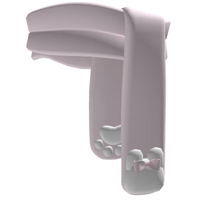 ୨୧: kawaii winter christmas bunny scarf pink 1.0