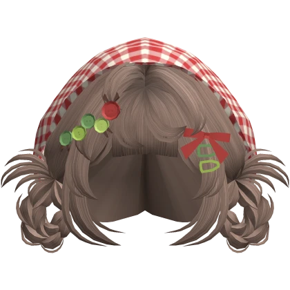 igari harajuku mori kei caterpillar hair (milktea)