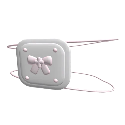 Kawaii cutecore nurse eyepatch with bow