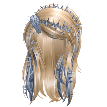 Scene Pastel Goth Royalty [Blonde-silver]