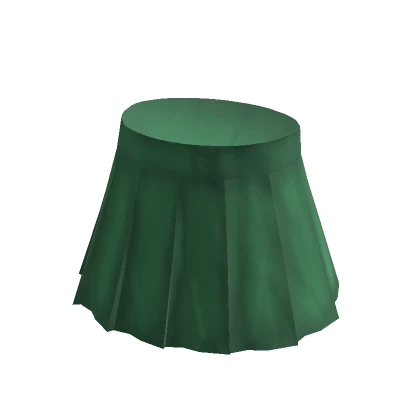 Green High Waist Skirt