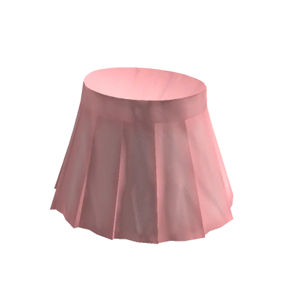 Pink High Waist Skirt