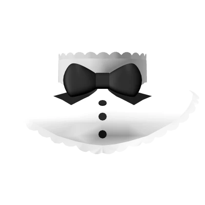 Dainty Vintage Ruffle Collar with Black Bow 3.0