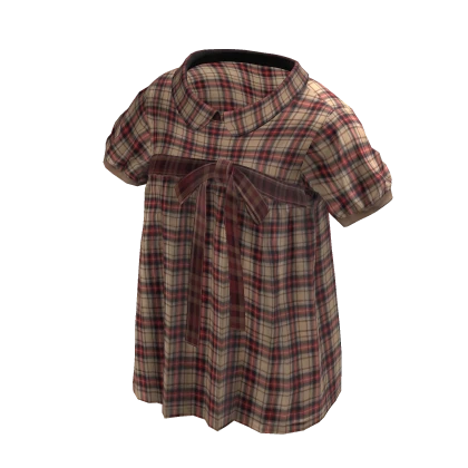 💗Y2K VINTAGE PUFF SLEEVE TOP_BROWN