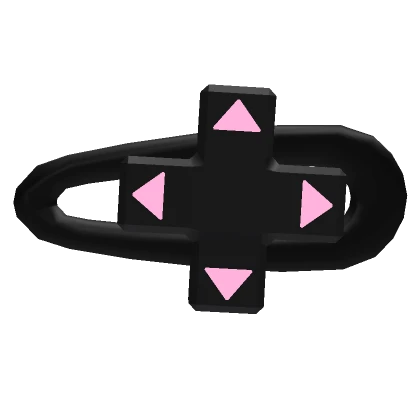 Pink Neon Gamer Hair Clip [Right Variant]