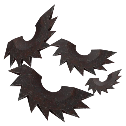 Back Rusty Saw Blade