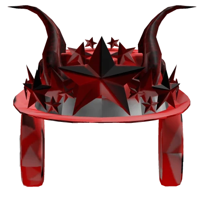 Crimson Red Stardust Hat