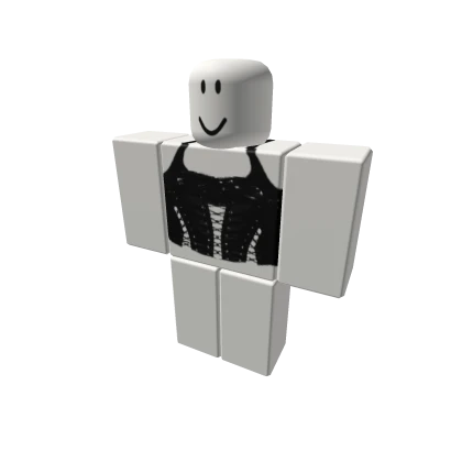 [CIDS] Black corset wedgie y2k emo goth barbie dh