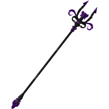 Purple Flower Staff