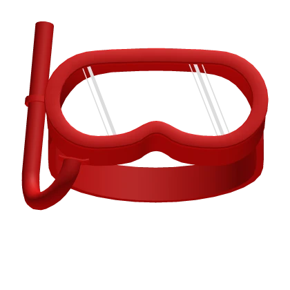 Red Summer Snorkel