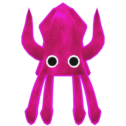 ✨ Mythical Pink Galaxy Squid 