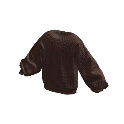 Brown Oversized Sweater
