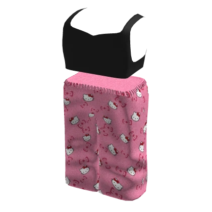 3.0 Kitten PJ's with black top