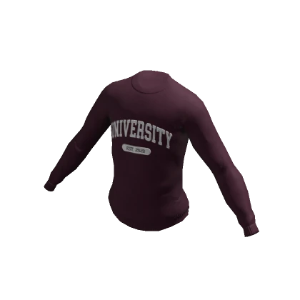 Magenta University Sweater