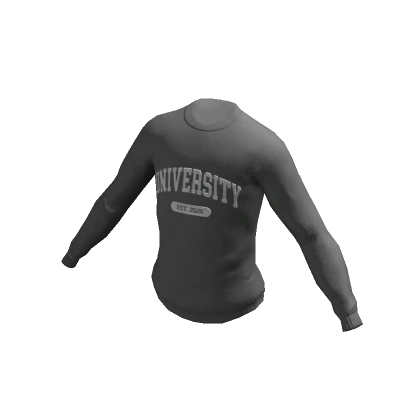 Grey University Sweater