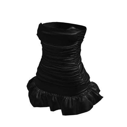 Black Sweet Bloom Dress