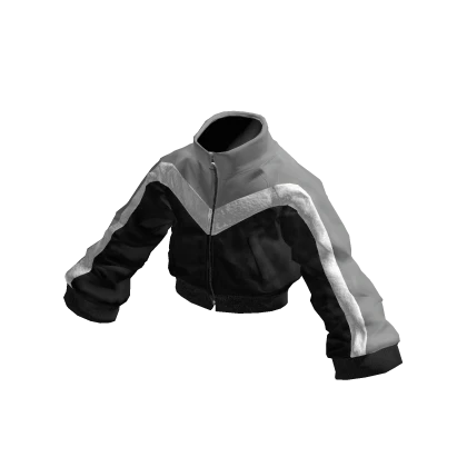 MARCHÉE - Charcoal Suede Track Jacket