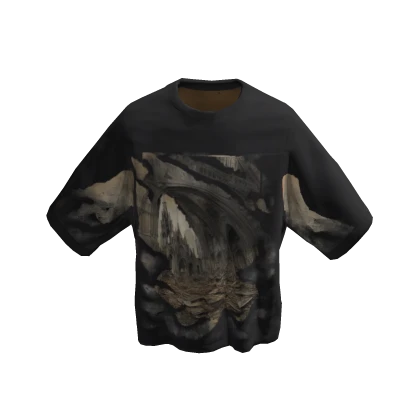 PARADISE LOST RUIN OVERSIZED TEE