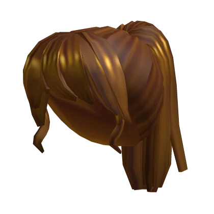 Bacon / Acorn Long Ponytail Hair