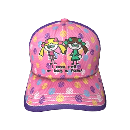 Retro/Vintage Cap | Purple & Pink