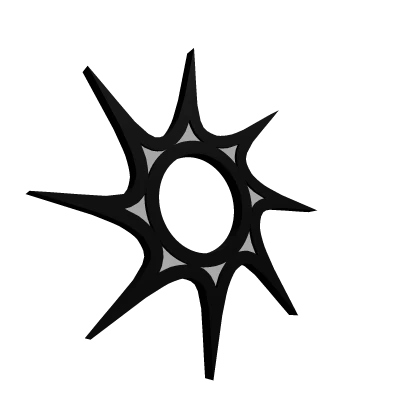 Spawn Point Hairclip (Black)