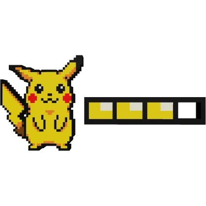 Pikachu ears health bar