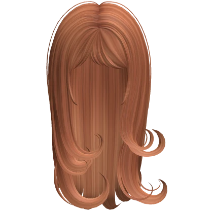 Long Swirly Girly Hair (Ginger)