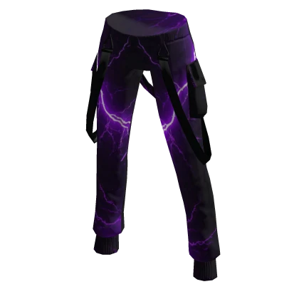 Purple Bolt Pants