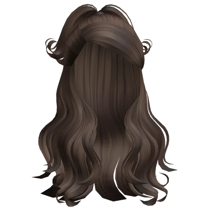 Swirly Latina Ponytail (Brown)