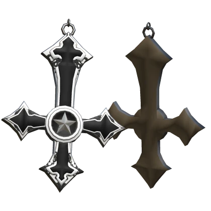 Gothic Cross Earrings
