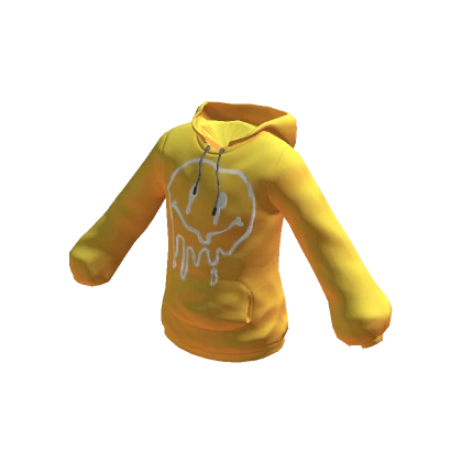 Yellow Hoodie - Smile Face