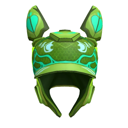 Cyber Bunny 🐰 Helmet Green