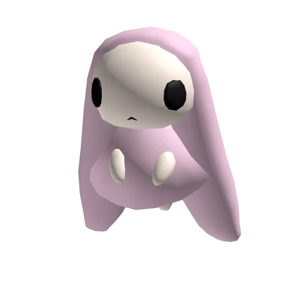 Atashi Pink Bunny Holdable Plushie