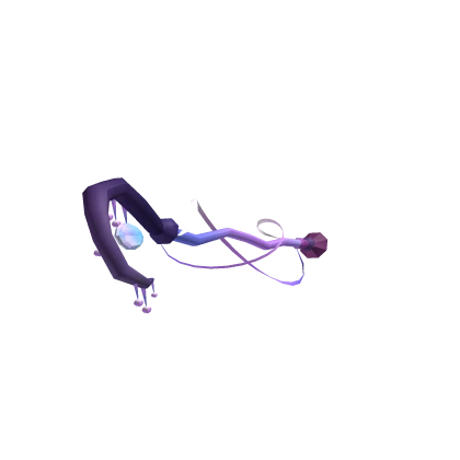 Purple Ombre Magical Staf (HOLDABLE)