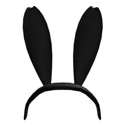 Black bunny ears