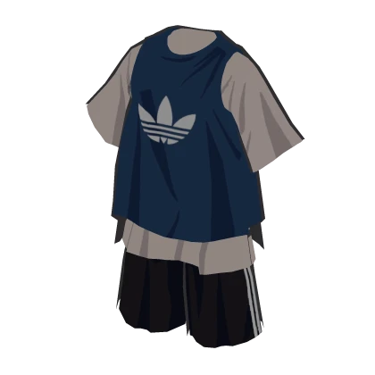 adidas Basketball Vest, Short & Tee Combo