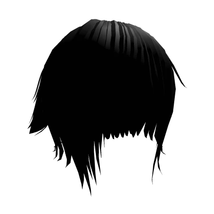 “(ノ _ <,, ) tuft hair (matte black)