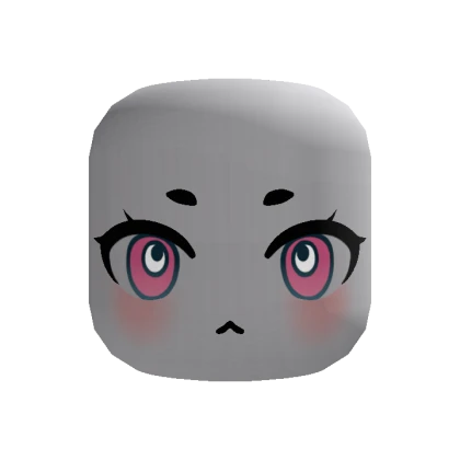 🍀Animated Chibi Vampire Eyes Face (Pink)