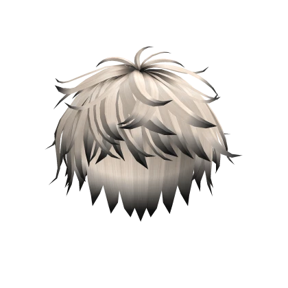 Emo Wolf Cut Blonde Hair