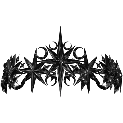 Black Lunar Star Crown