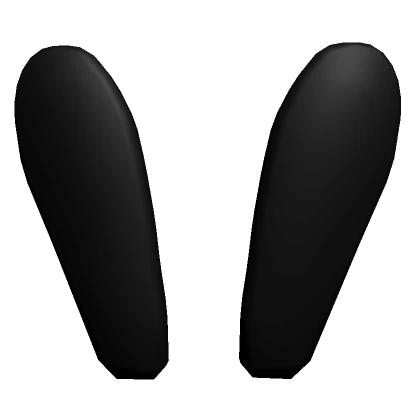 Simple Black Bunny Ears